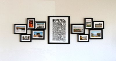 Bilderrahmen gruppieren: 4 Layouts für die perfekte Galeriewand